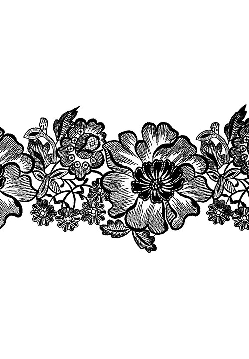 DSI Sevilla Lace Ribbon 1890